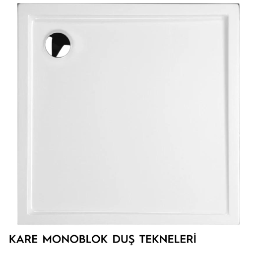 Kare Monoblok Duş Tekneleri
